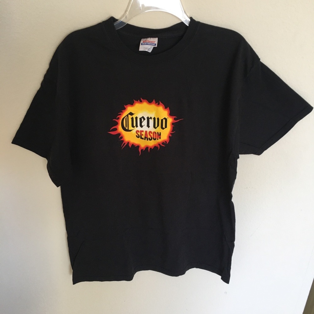 Cuervo tequila t-shirt Shot Poured Round the World